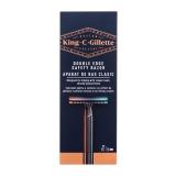 Gillette King C. Double Edge Safety Razor