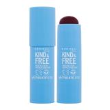 Rimmel London Kind & Free Tinted Multi Stick Blush donna 5 g Tonalità 005 Berry Sweet