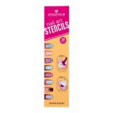 Essence Nail Art Stencils Manicure donna Set