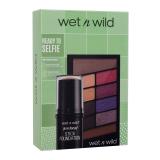 Wet n Wild Ready To Selfie Pacco regalo stick trucco 12 g + palette di ombretti 10 g V.I. Purple