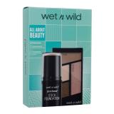 Wet n Wild All About Beauty Pacco regalo stick trucco 12 g + palette ombretti 4,5 g Walking On Eggshells