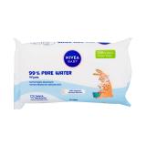 Nivea Baby 99% Pure Water Wipes Salviettine detergenti bambino 57 pz