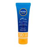 Nivea Sun Alpin Face Sunscreen SPF50 Protezione solare viso 50 ml