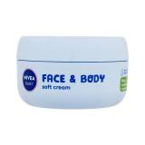 Nivea Baby Face & Body Soft Cream Crema giorno per il viso bambino 200 ml