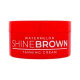 Byrokko Shine Brown Watermelon Tanning Cream Protezione solare corpo donna 200 ml
