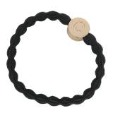 By Eloise London Letter Charms Gold Elastico per capelli 1 pz Tonalità C Black
