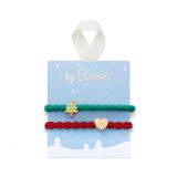 By Eloise London Set Secret Santa Elastico per capelli donna 1 pz