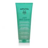 Apivita Just Bee Clear Purifying Cleanser Gel Gel detergente 200 ml