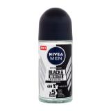 Nivea Men Invisible For Black & White Original Deo Roll-On Antitraspirante uomo 50 ml