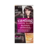 L'Oréal Paris Casting Creme Gloss Tinta capelli donna 48 ml Tonalità 412 Iced Cocoa