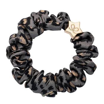 By Eloise London Skinny Silk Scrunchie Gold Star