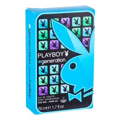 Playboy Generation For Him Eau de Toilette uomo 50 ml