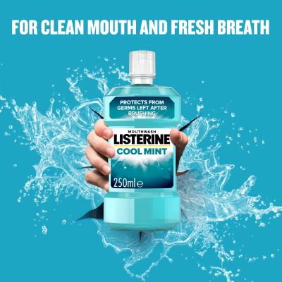 Listerine Cool Mint Mouthwash Collutorio 250 ml