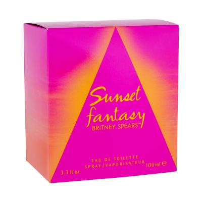 Britney Spears Sunset Fantasy Eau de Toilette donna 100 ml