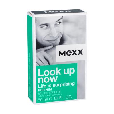 Mexx Look up Now Life Is Surprising For Him Eau de Toilette uomo 50 ml