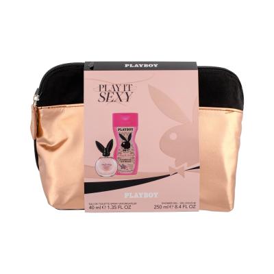 Playboy Play It Sexy Pacco regalo eau de toilette 40 ml + doccia gel 250 ml + trousse