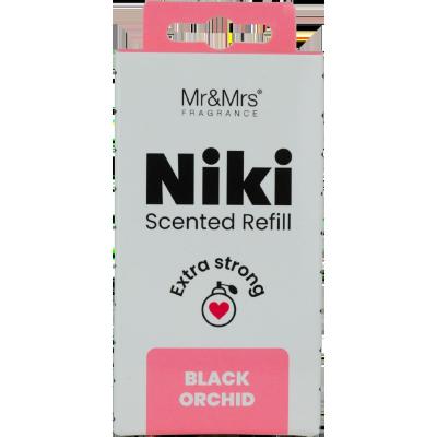 Mr&amp;Mrs Fragrance Niki Refill Black Orchid Deodorante per auto Ricarica 1 pz