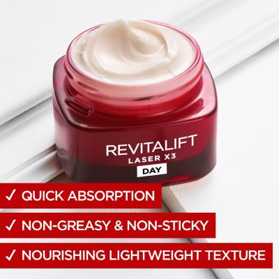 L&#039;Oréal Paris Revitalift Laser X3 Day Cream Crema giorno per il viso donna 50 ml