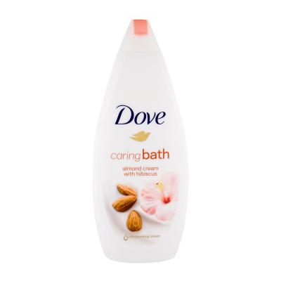 Dove Caring Bath Almond Cream With Hibiscus Bagnoschiuma donna 750 ml