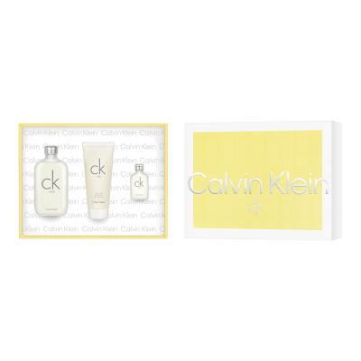 Calvin Klein CK One Pacco regalo eau de toilette 100 ml + eau de toilette 15 ml + doccia gel 100 ml