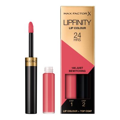 Max Factor Lipfinity 24HRS Lip Colour Rossetto donna 4,2 g Tonalità 146 Just Bewitching