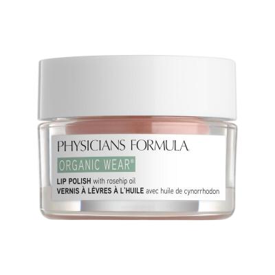 Physicians Formula Organic Wear Organic Rose Oil Lip Polish Peeling viso donna 14,2 g Tonalità Rose