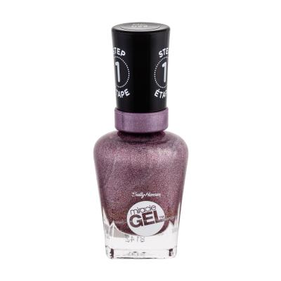 Sally Hansen Miracle Gel Smalto per le unghie donna 14,7 ml Tonalità 055 Metro Midnight