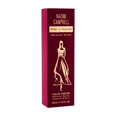 Naomi Campbell Prêt à Porter Absolute Velvet Eau de Parfum donna 30 ml