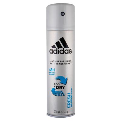Adidas Fresh Cool &amp; Dry 48h Antitraspirante uomo 200 ml