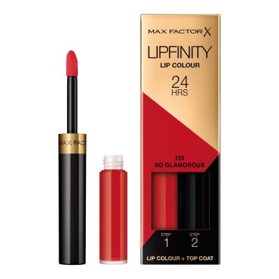 Max Factor Lipfinity 24HRS Lip Colour Rossetto donna 4,2 g Tonalità 125 So Glamorous