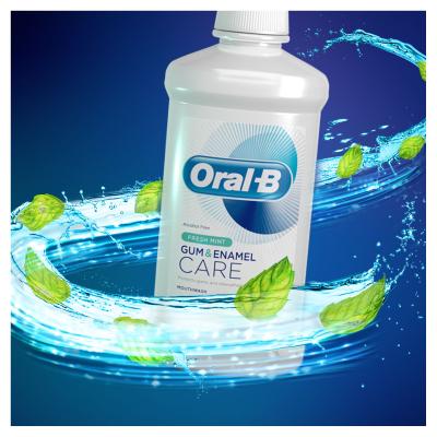 Oral-B Gum &amp; Enamel Care Fresh Mint Collutorio 500 ml