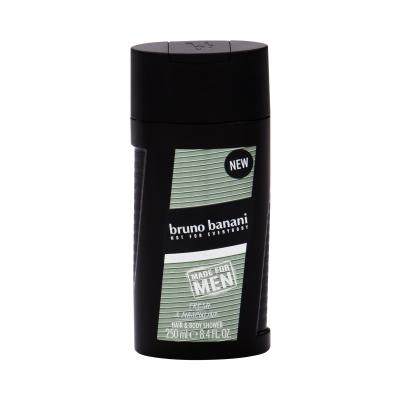 Bruno Banani Made For Men Hair & Body Doccia gel uomo 250 ml