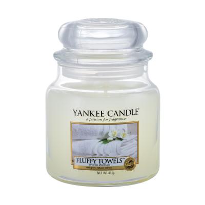 Yankee Candle Fluffy Towels Candela profumata 411 g