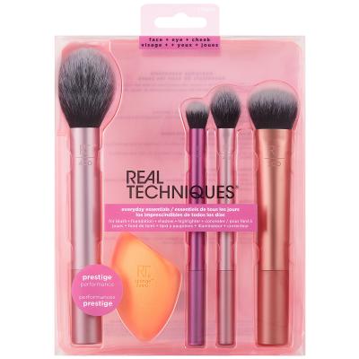 Real Techniques Brushes Everyday Essentials Pennelli make-up donna Set