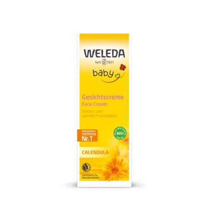 Weleda Baby Calendula Face Cream Crema giorno per il viso bambino 50 ml
