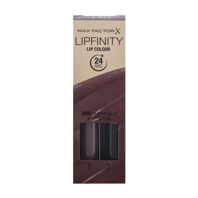 Max Factor Lipfinity 24HRS Lip Colour Rossetto donna 4,2 g Tonalità 360 Perpetually Mysterious