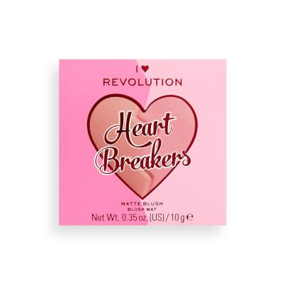I Heart Revolution Heartbreakers Matte Blush Blush donna 10 g Tonalità Creative