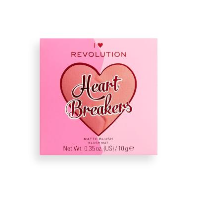 I Heart Revolution Heartbreakers Matte Blush Blush donna 10 g Tonalità Inspiring