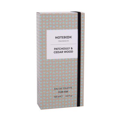Notebook Fragrances Patchouly &amp; Cedar Wood Eau de Toilette uomo 100 ml