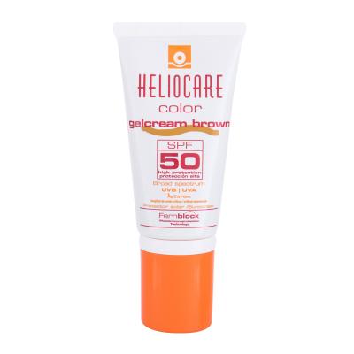 Heliocare Color Gelcream SPF50 Protezione solare viso donna 50 ml Tonalità Brown
