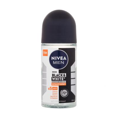 Nivea Men Invisible For Black & White Ultimate Impact 72h Antitraspirante uomo 50 ml