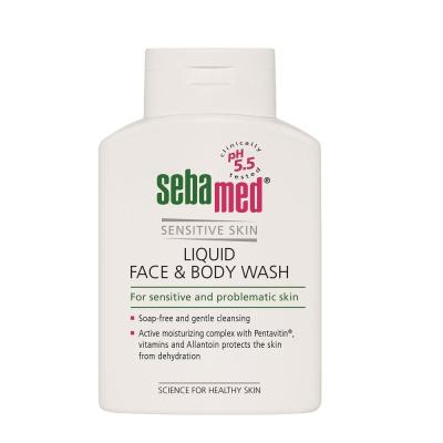 SebaMed Sensitive Skin Face &amp; Body Wash Sapone liquido donna 200 ml