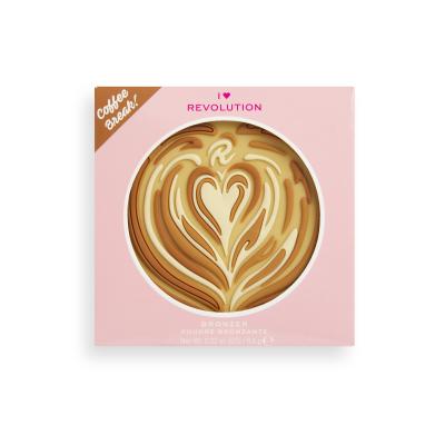 I Heart Revolution Tasty Coffee Bronzer donna 6,5 g Tonalità Latte