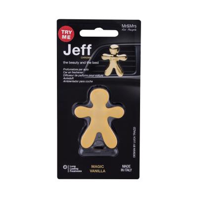 Mr&Mrs Fragrance Jeff Magic Vanilla Deodorante per auto 1 pz