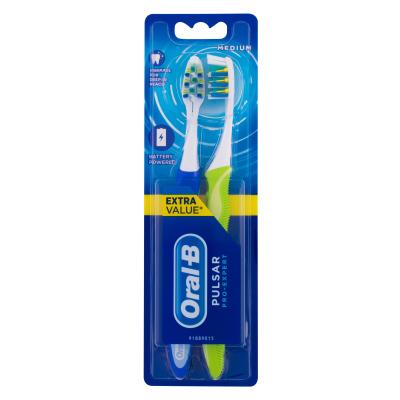 Oral-B Pro Expert Pulsar Battery Powered Spazzolino da denti 2 pz