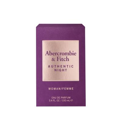 Abercrombie &amp; Fitch Authentic Night Eau de Parfum donna 100 ml