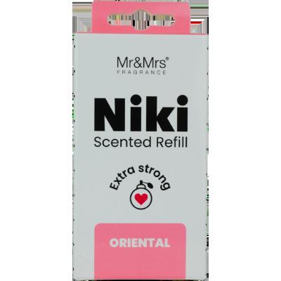 Mr&amp;Mrs Fragrance Niki Refill Oriental Deodorante per auto Ricarica 1 pz