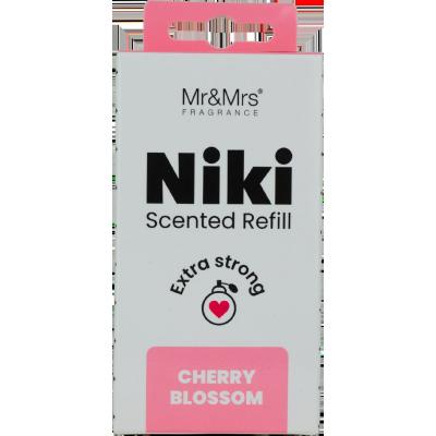 Mr&amp;Mrs Fragrance Niki Refill Cherry Deodorante per auto Ricarica 1 pz