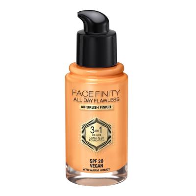 Max Factor Facefinity All Day Flawless SPF20 Fondotinta donna 30 ml Tonalità W78 Warm Honey