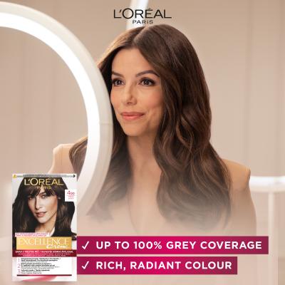 L&#039;Oréal Paris Excellence Creme Triple Protection Tinta capelli donna 48 ml Tonalità 5,02 Light Brown